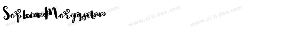 Sophia Morgant字体转换